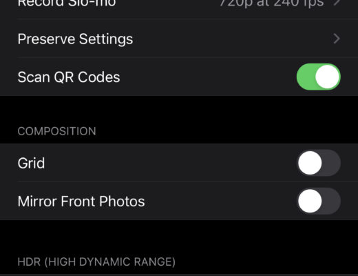 Unlock the hidden 25p mode in your current iPhone’s camera app 8