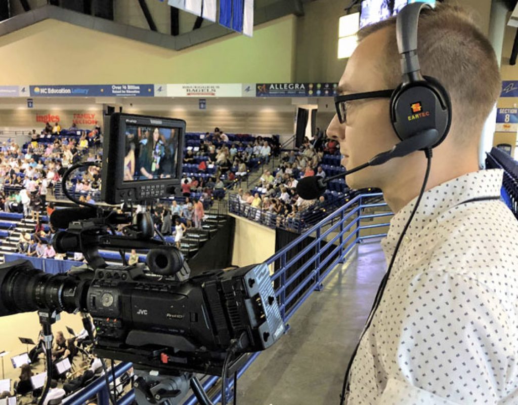 Big South Conference uses 36 JVC ProHD GY-HM850 packages for streaming sports