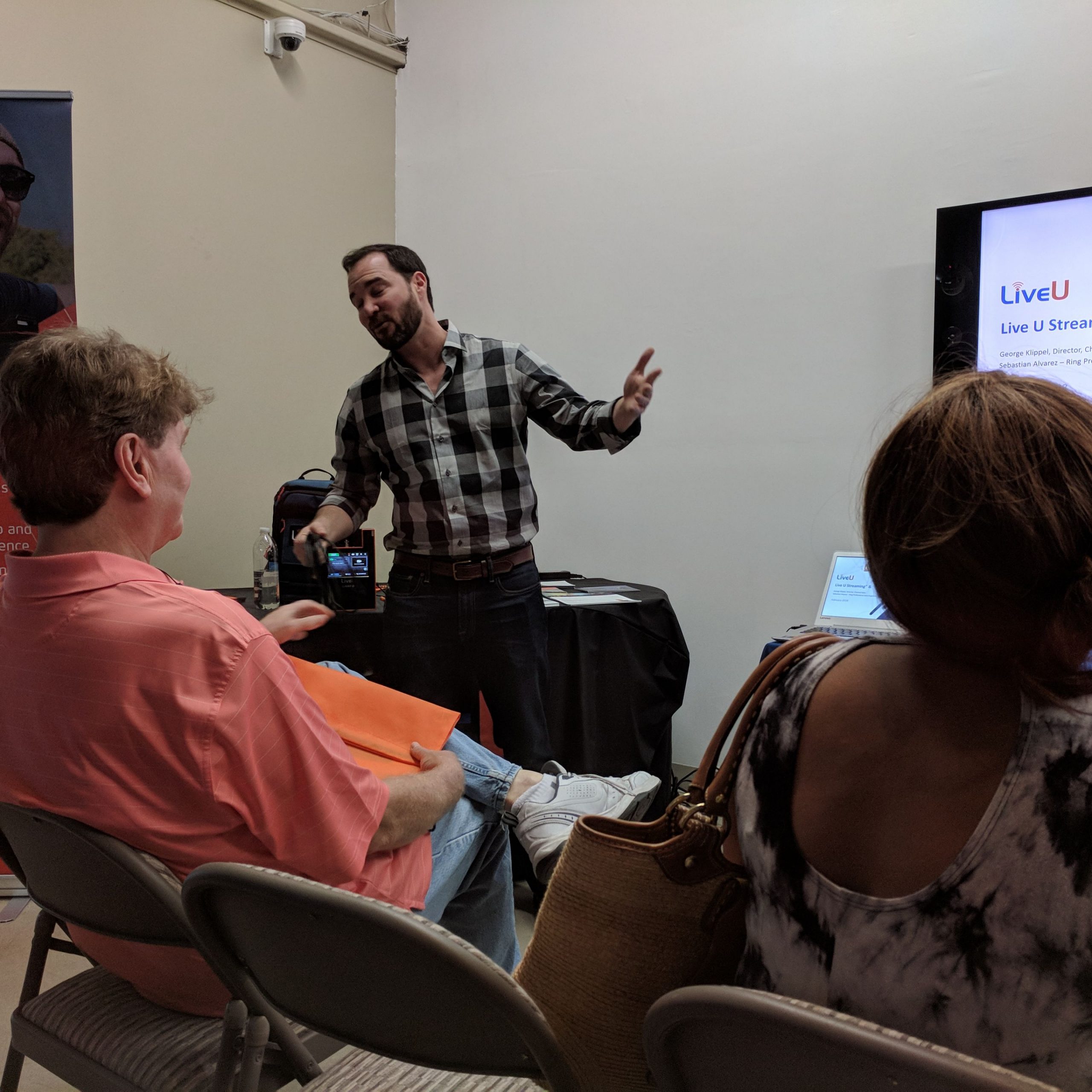 Midtown Video expo features Panasonic and LiveU 1