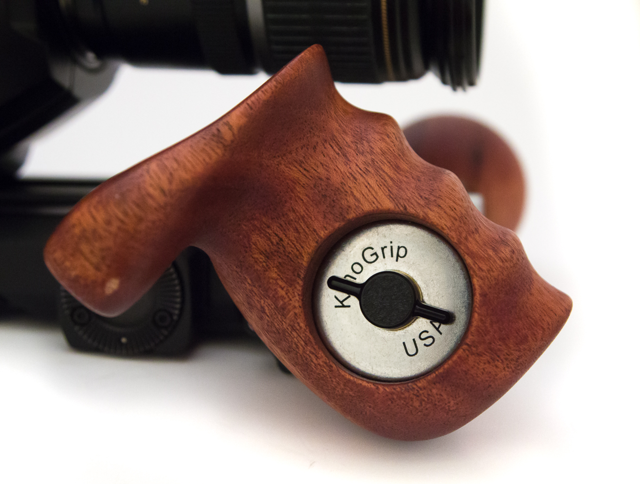 KinoGrip on Blackmagic URSA Mini Stabilizes Handheld Shooting 5