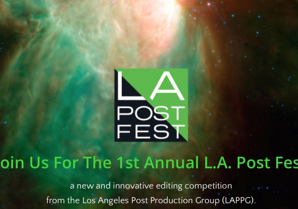 The First Annual LA Post Fest is May 14, 2016 1