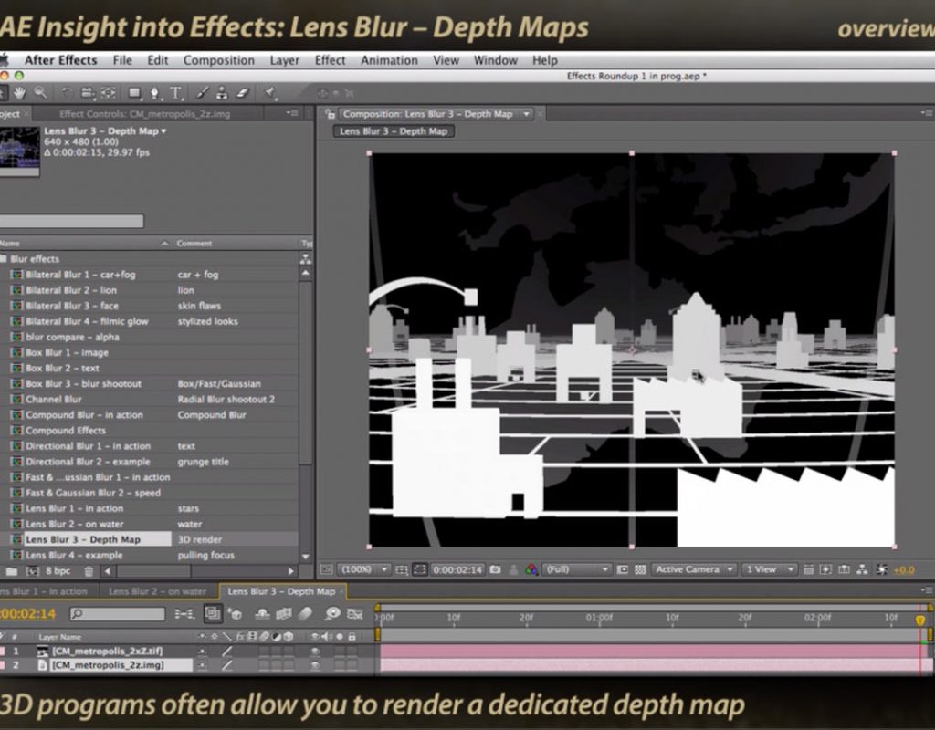 Classic Course: Lens Blur 1
