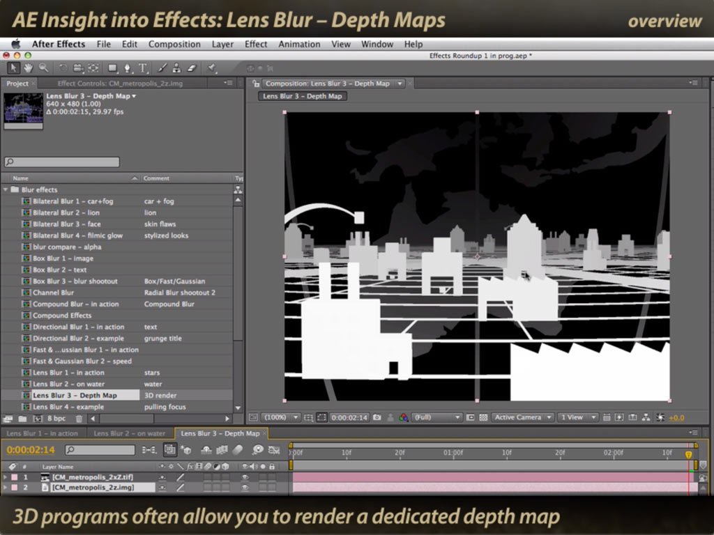 Classic Course: Lens Blur 1