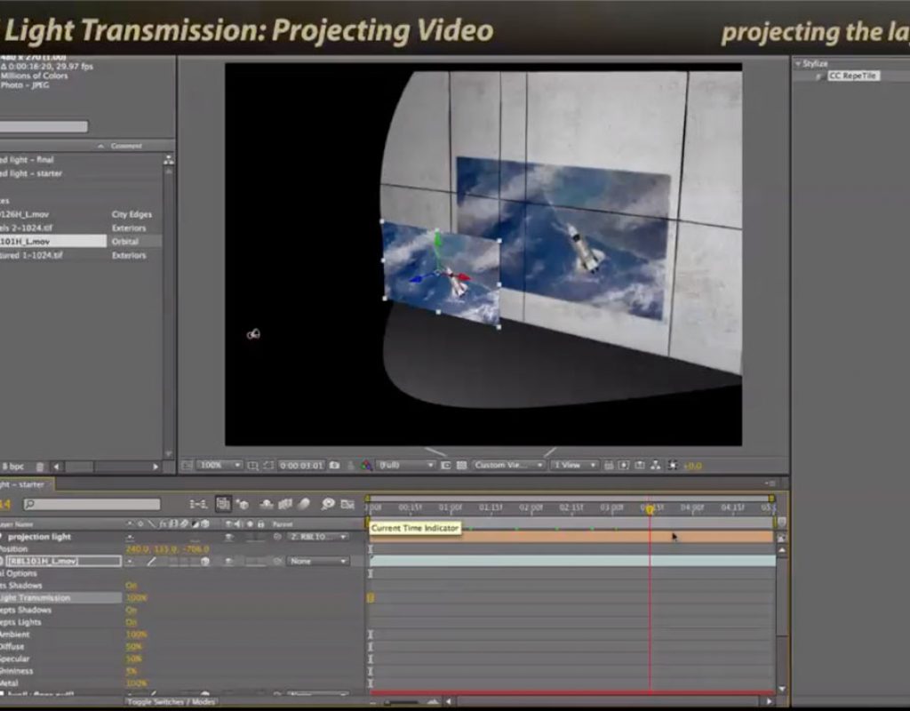 After Effects Classic Course: Light Transmission 1