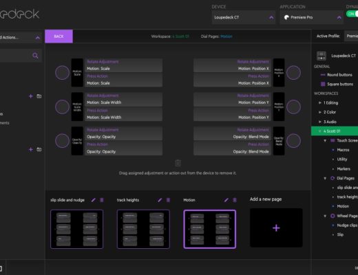 Loupedeck update finally adds support for Motion parameters in Adobe Premiere Pro 4