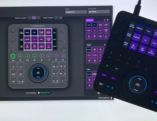 Loupedeck After Effects with software