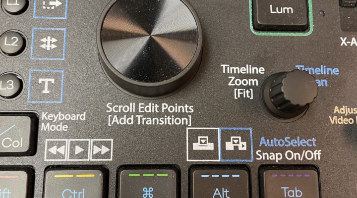 Custom video editing overlays for the Loupedeck+ control surface 1