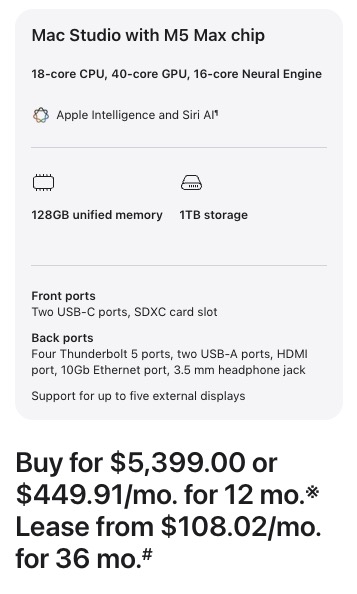 Review: Mac Studio M5 Ultra for video editors – part 1 71