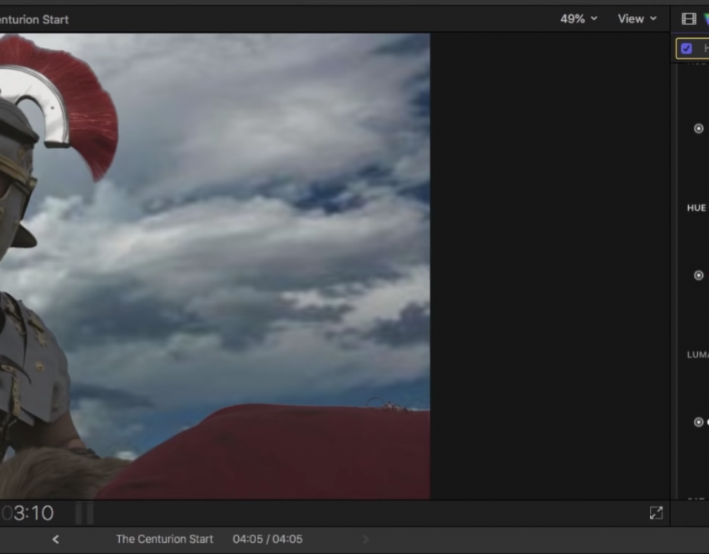Replacing a Sky in Final Cut Pro X 1