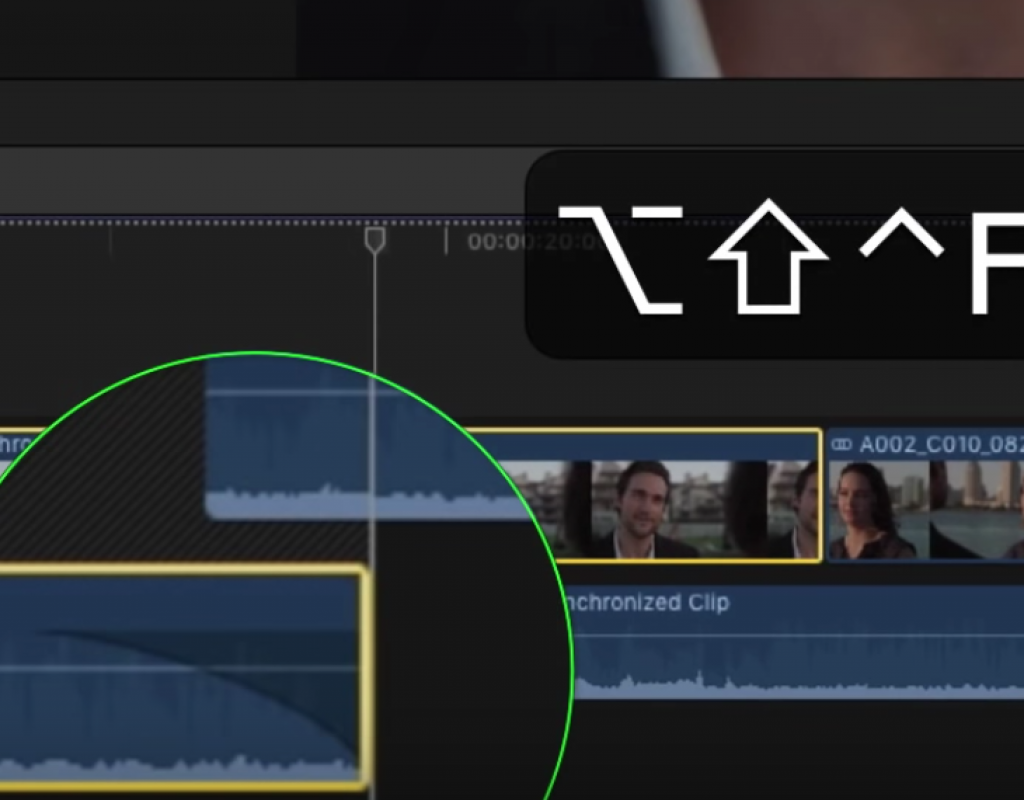 "Mouseless" Dynamic Trimming in Final Cut Pro X 1