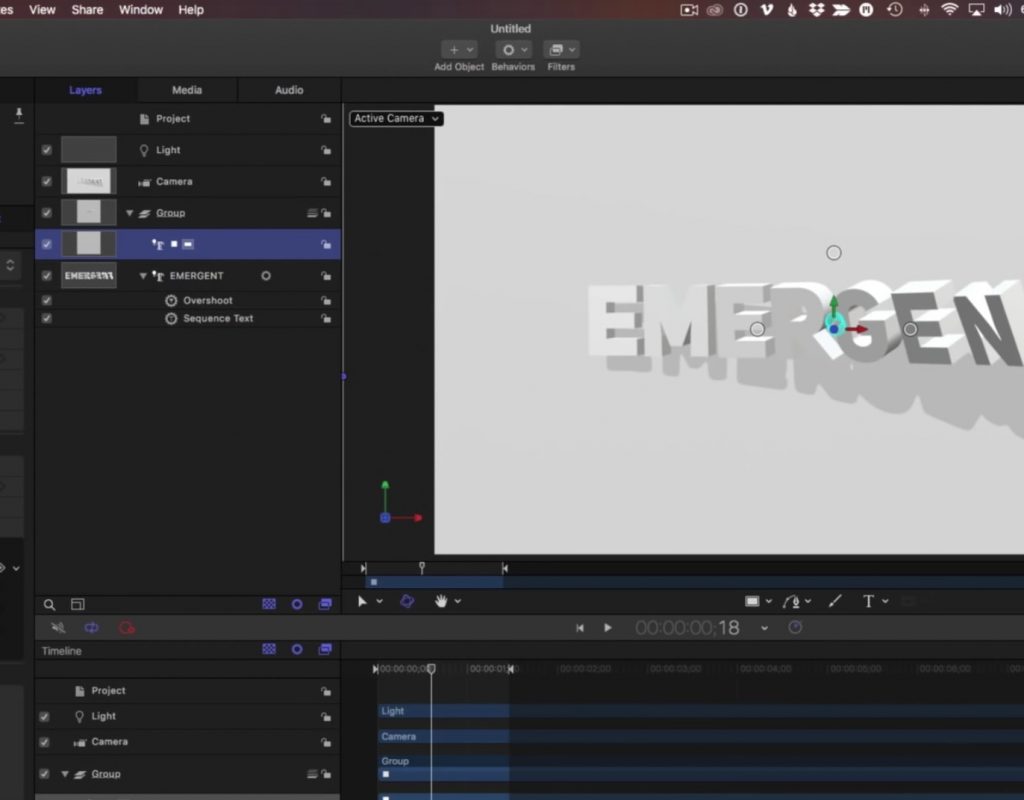 Creating a Netflix-Inspired 3D Title Animation with Motion 1