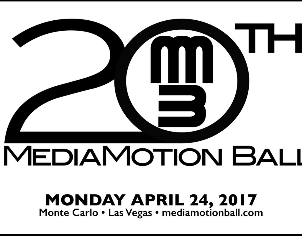 The 20th Anniversary MediaMotion Ball is a go for March 6, 2017 5
