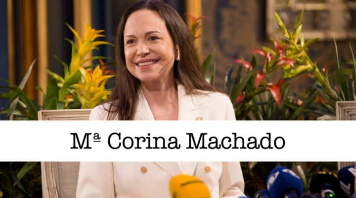 María Corina Machado: Nobel Peace Prize + Spanish ISO keyboard symbol 1