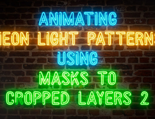 After Effects: How to animate flashing neon light patterns 7