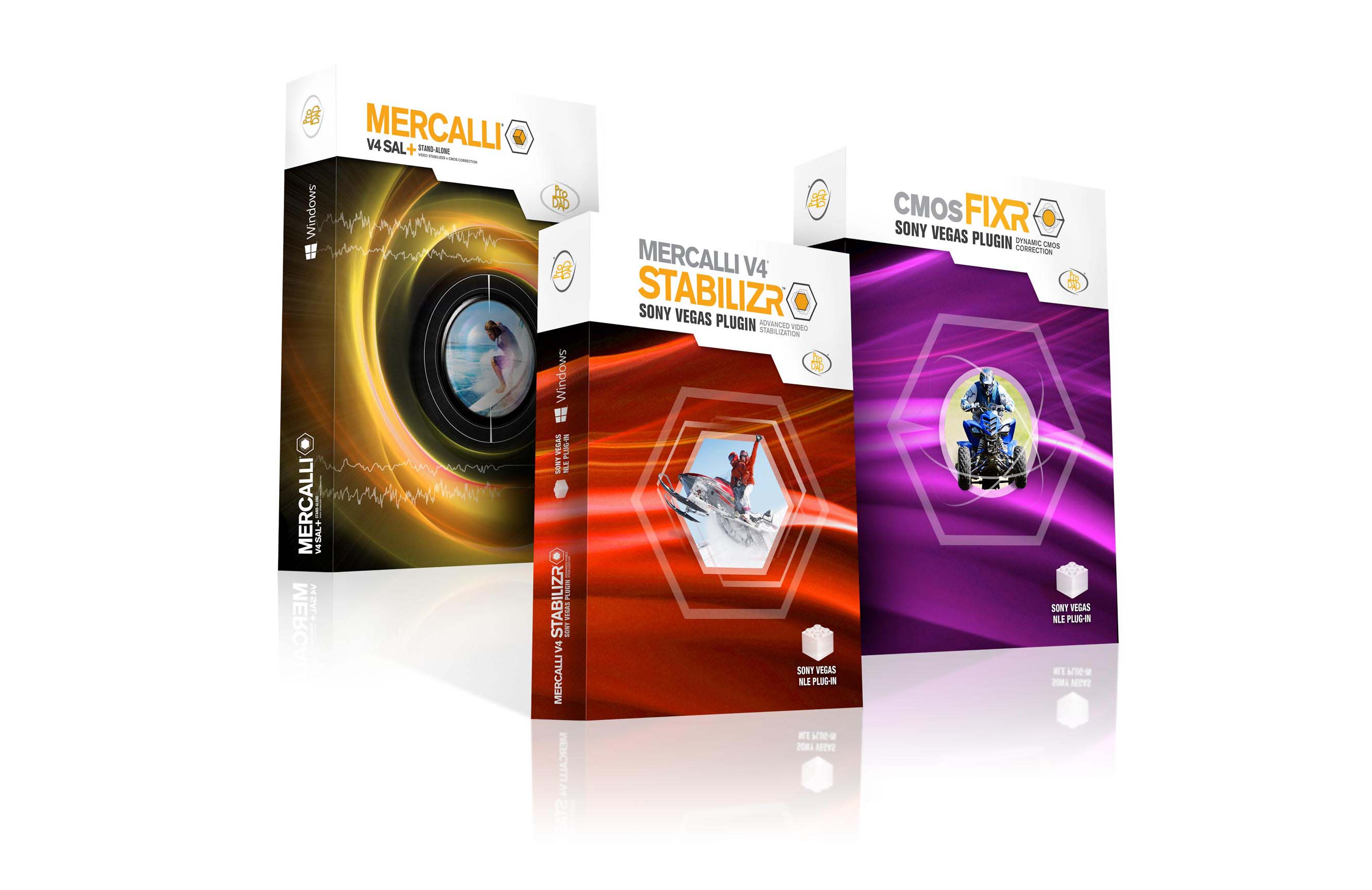 Mercalli® V4 Suite from proDAD is now available for Sony Vegas Pro 5