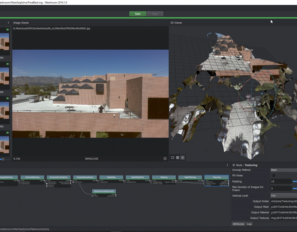 Digitize your entire set...free, using Meshroom 1