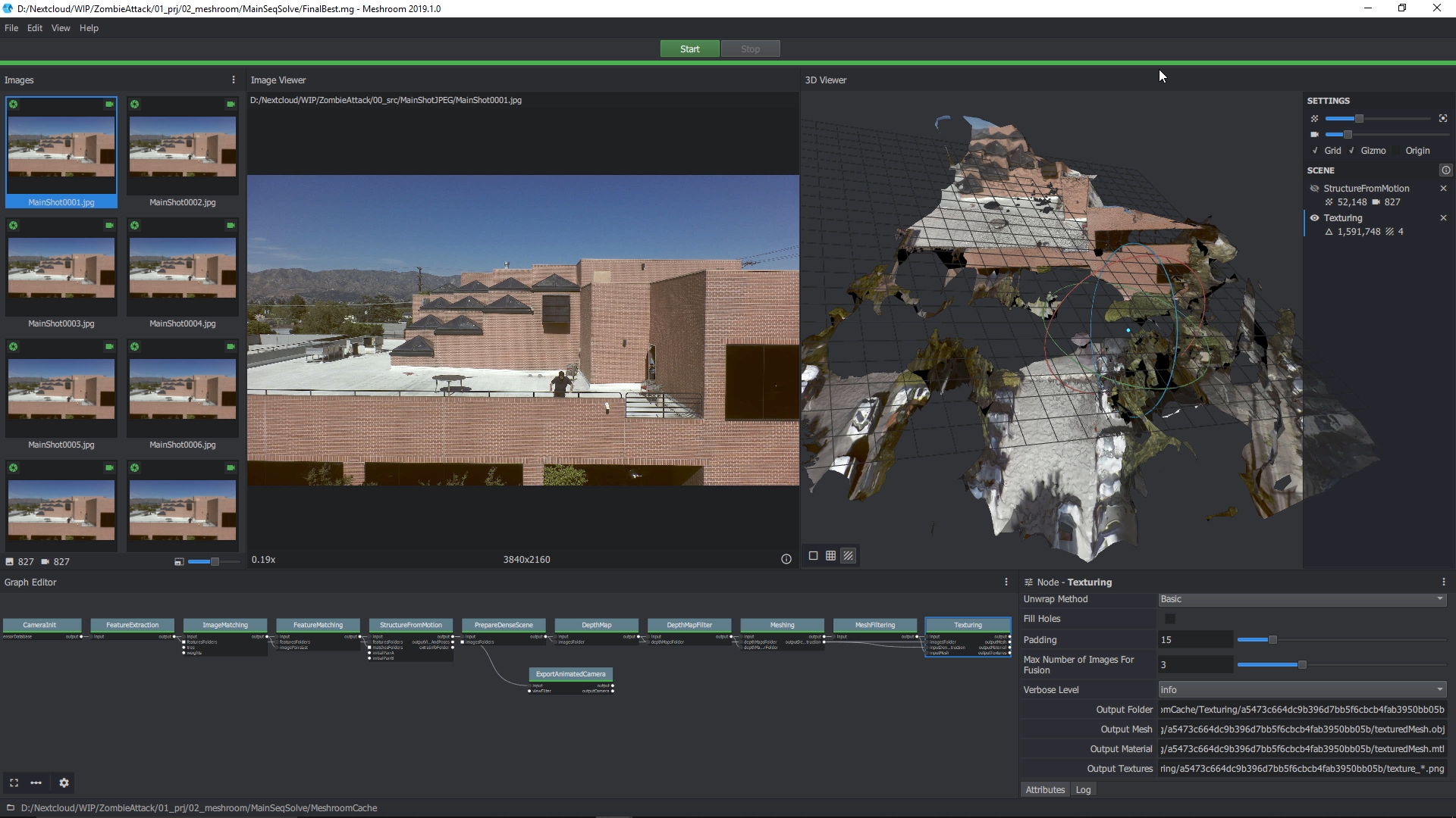 Digitize your entire set...free, using Meshroom 1