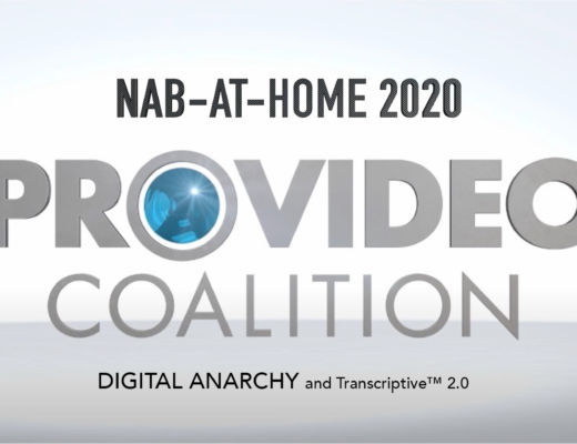 NAB-AT-HOME 2020: Transcriptive 2.0 from Digital Anarchy and a big price cut 3