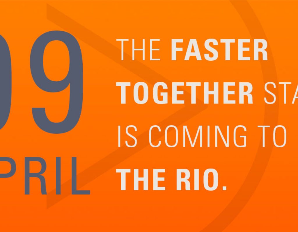 The Faster Together Stage Comes to the Rio 1