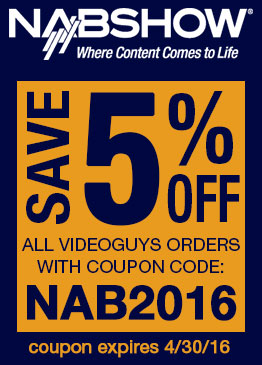 NAB Show Videoguys Special