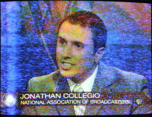 Off-air shot of PBS News Hour, June 12 2009