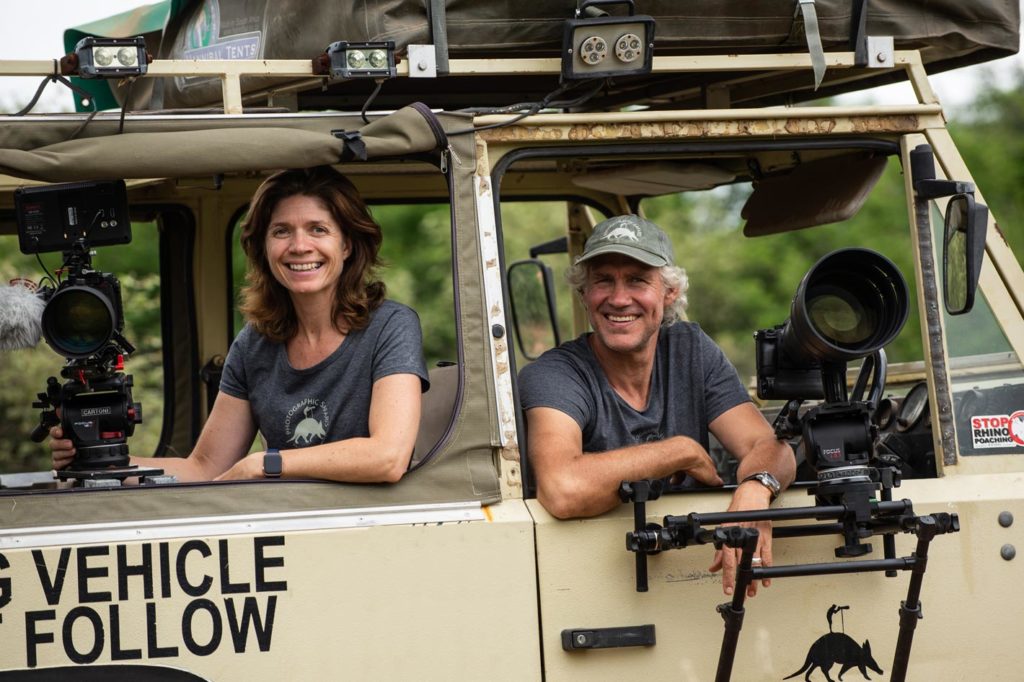 Noa Koefler and Hannes Lochner: a passion for wildlife