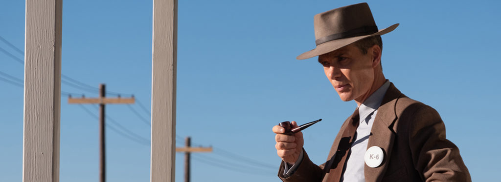 Cillian Murphy is J. Robert Oppenheimer in OPPENHEIMER
