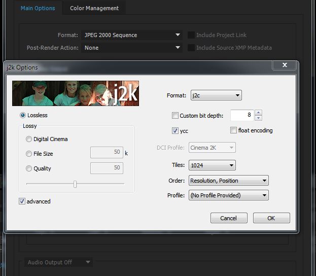 Add JPEG 2000 support to After Effects and Photoshop absolutely FREE! 8