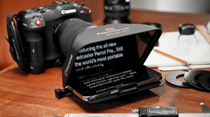 Padcaster launches Parrot Pro Teleprompter on Kickstarter 1