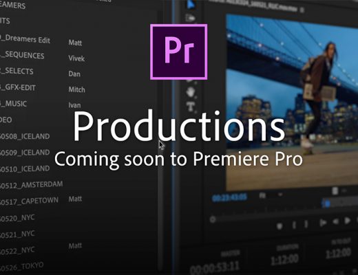 Adobe announces Productions: Premiere team projects for all 11
