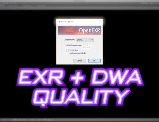 Using EXRs and DWA in After Effects 18