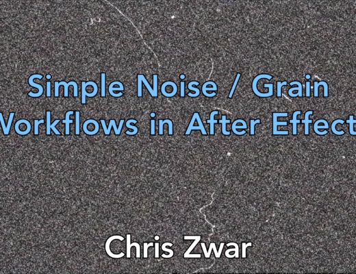 After Effects: Simple noise workflow for VFX 11