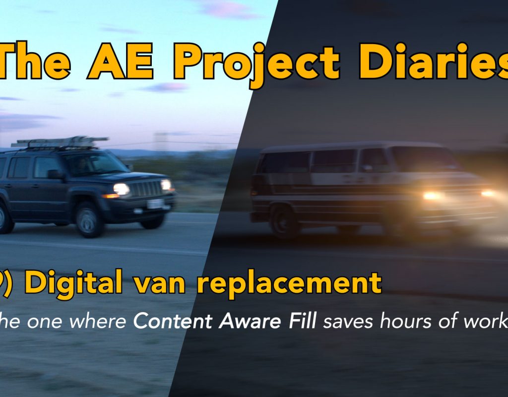 AE Project Diary: 9) Digital van replacement 1