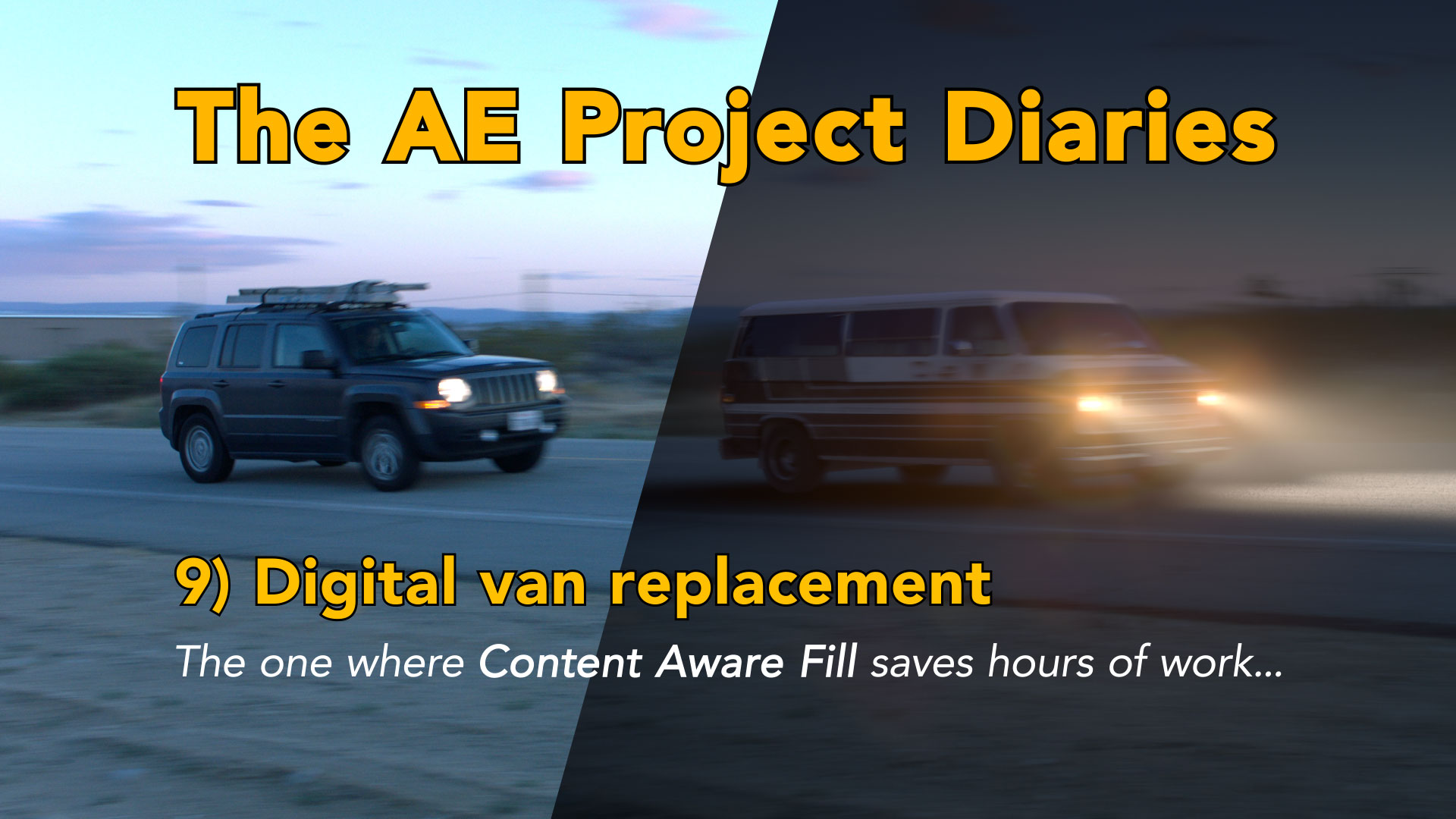 AE Project Diary: 9) Digital van replacement 1