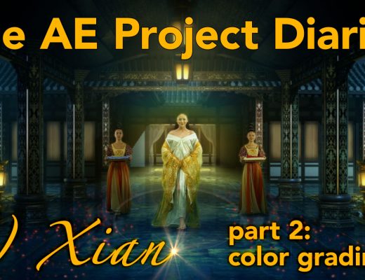 AE Project Diary: 6) Xian part 2. Color Grading 56