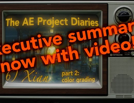 AE Project Diary: 6) Xian part 2: With Video! 7