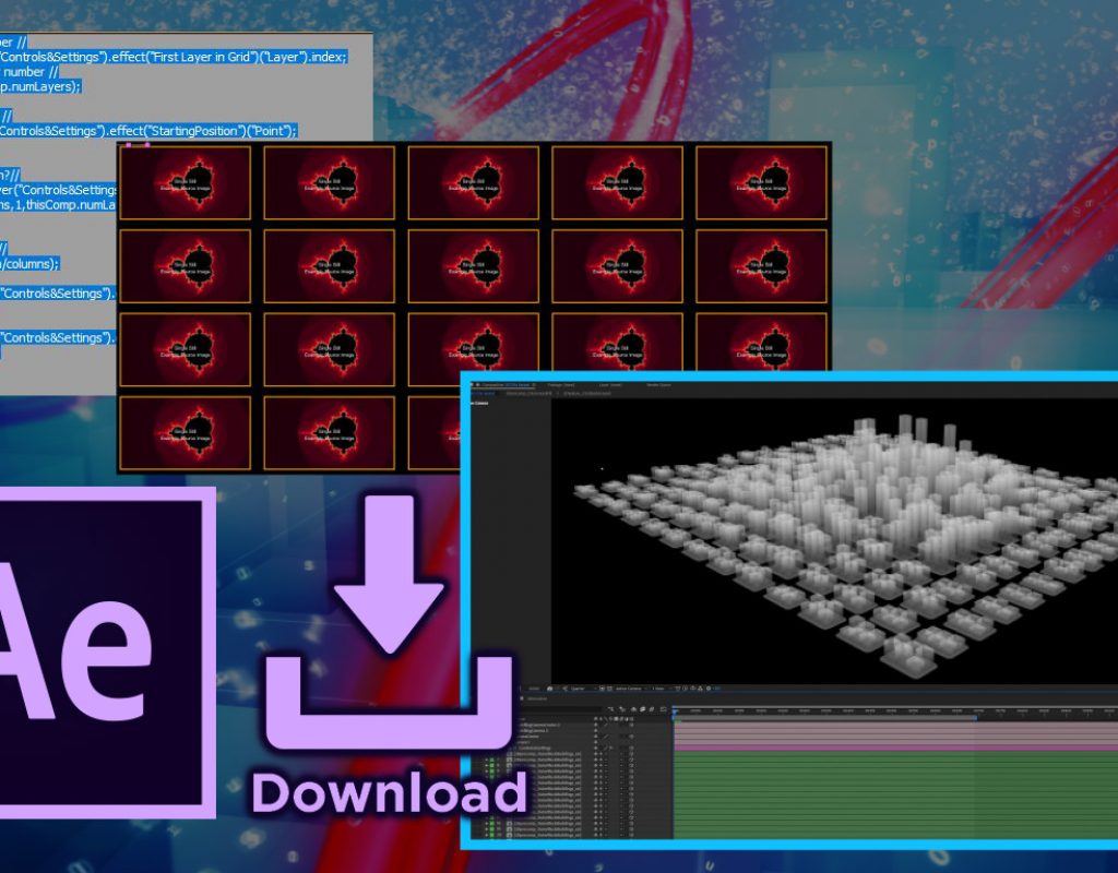 Automatic grid layouts in After Effects 1