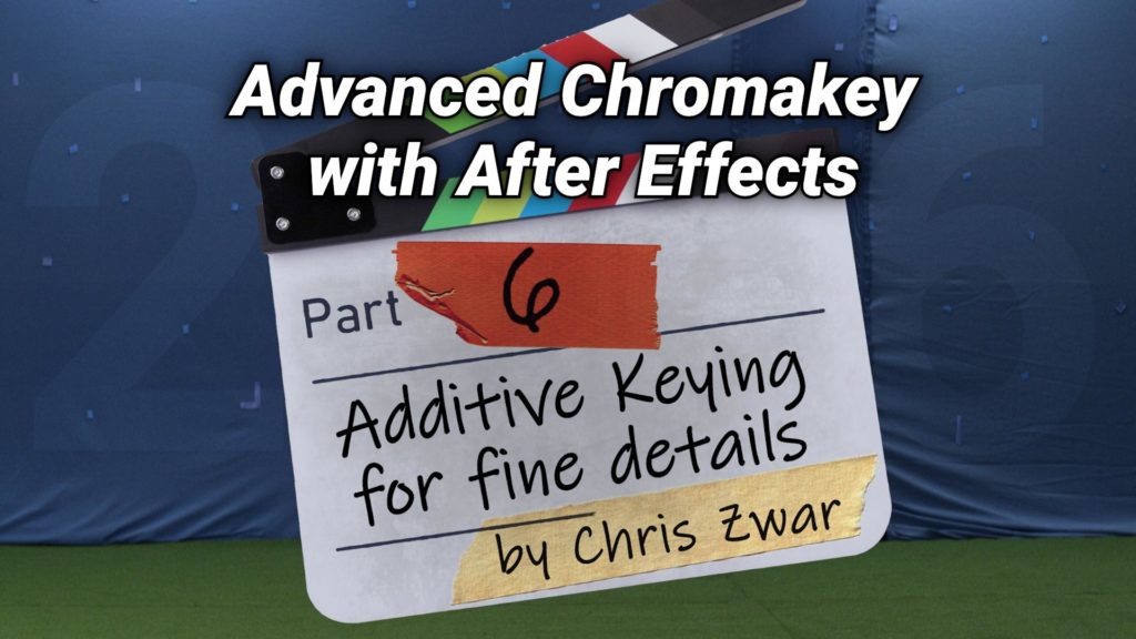 Additive Keying in After Effects for hair and fine details 3