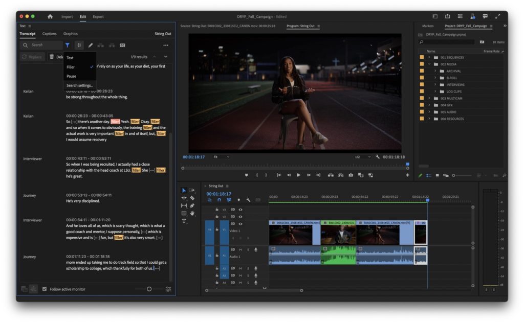 Adobe updates their video applications including a few signature features for Premiere Pro 17