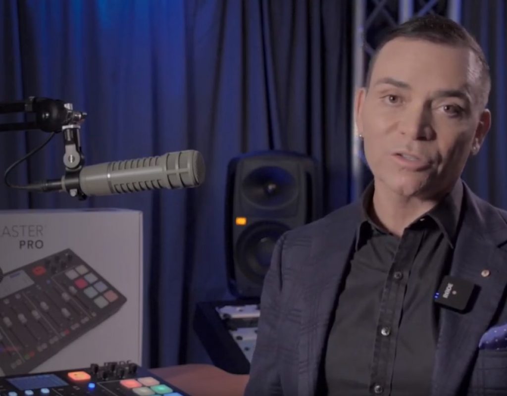 RØDECaster honors iconic RE20 mic with a preset 3