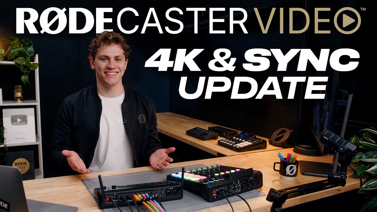 RØDE unlocks 4K capture mode across RØDECaster video range 4