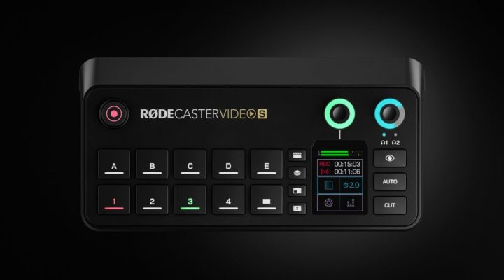 Launched: RØDECaster Video S, a smaller video mixer/recorder 1