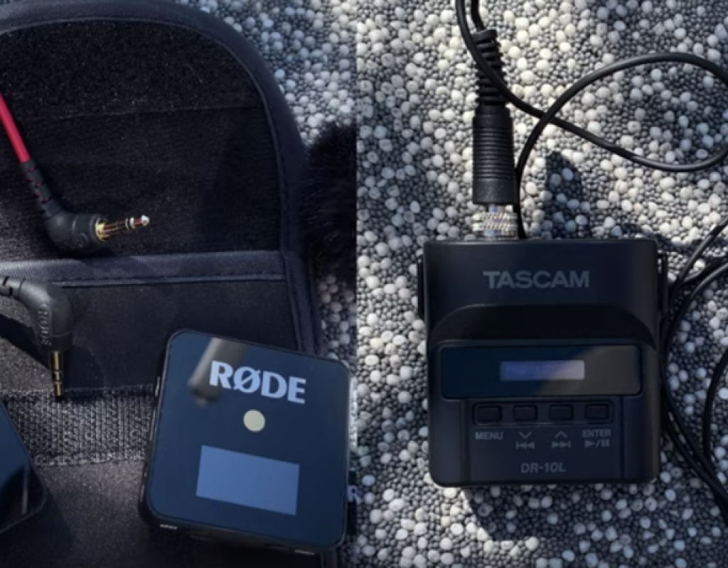 Rode Wireless Go vs.Tascam DR-10L 1