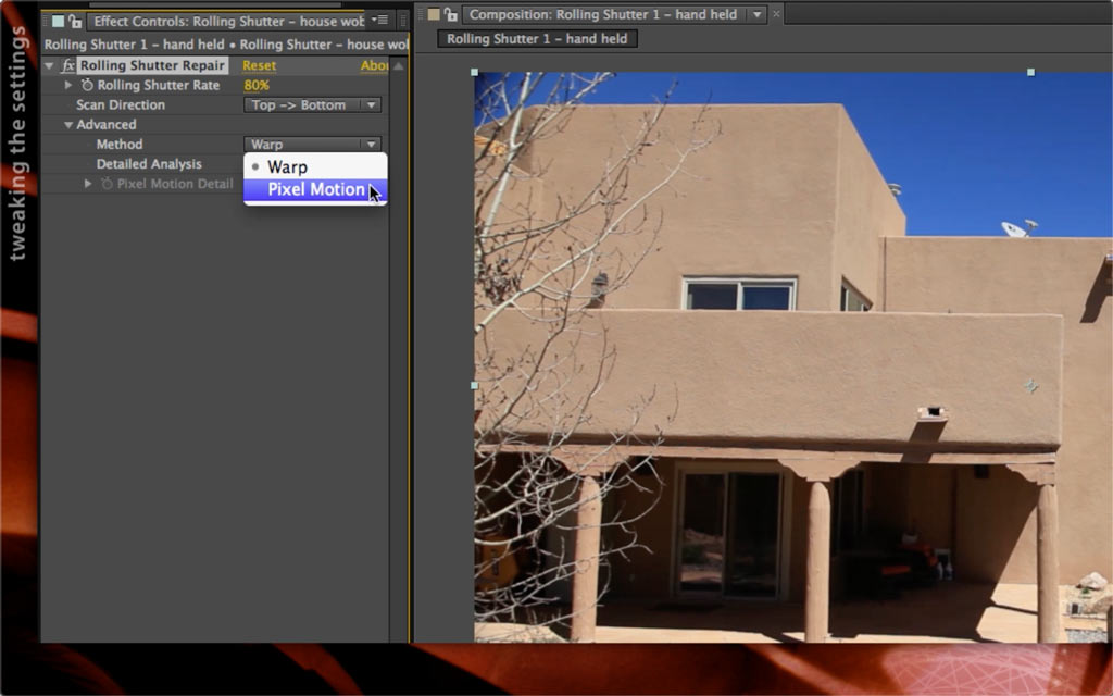 After Effects Classic Course: Rolling Shutter Repair 1