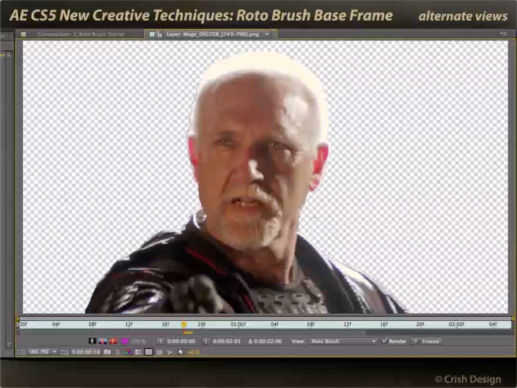 After Effects Roto Brush