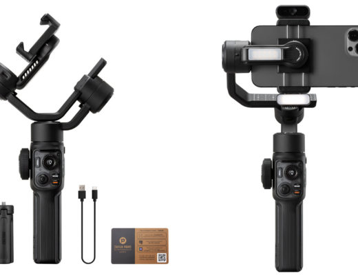 SMOOTH 5S AI, a stabilizer for smartphone video makers