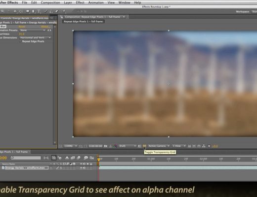Repeat Edge Pixels in After Effects