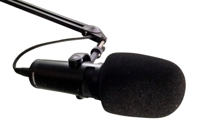 Review: Samson Q9U studio dynamic hybrid mic with A7WS windscreen 1