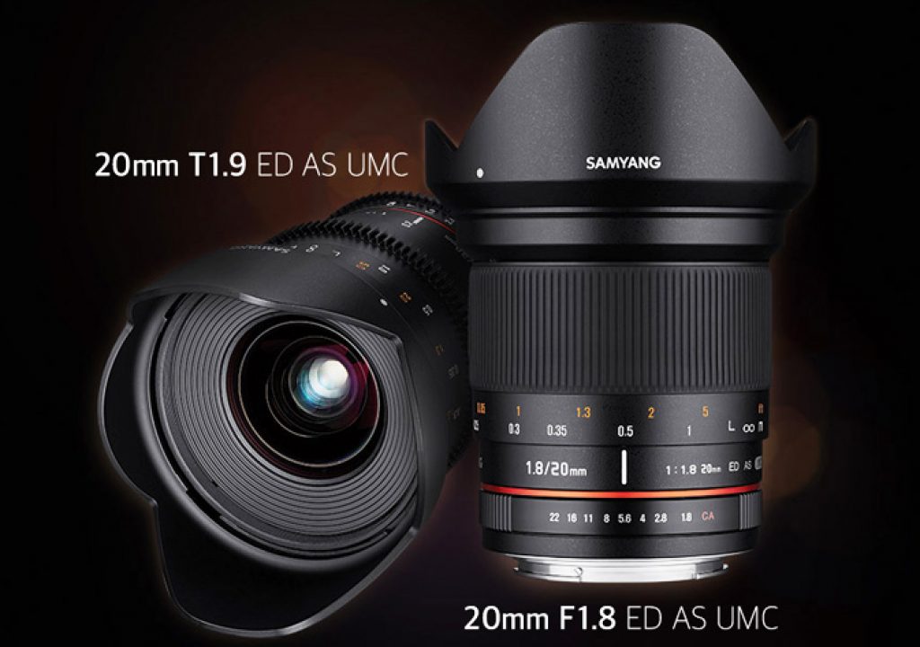 Samyang: a new 20mm T1.9 Cine lens 1