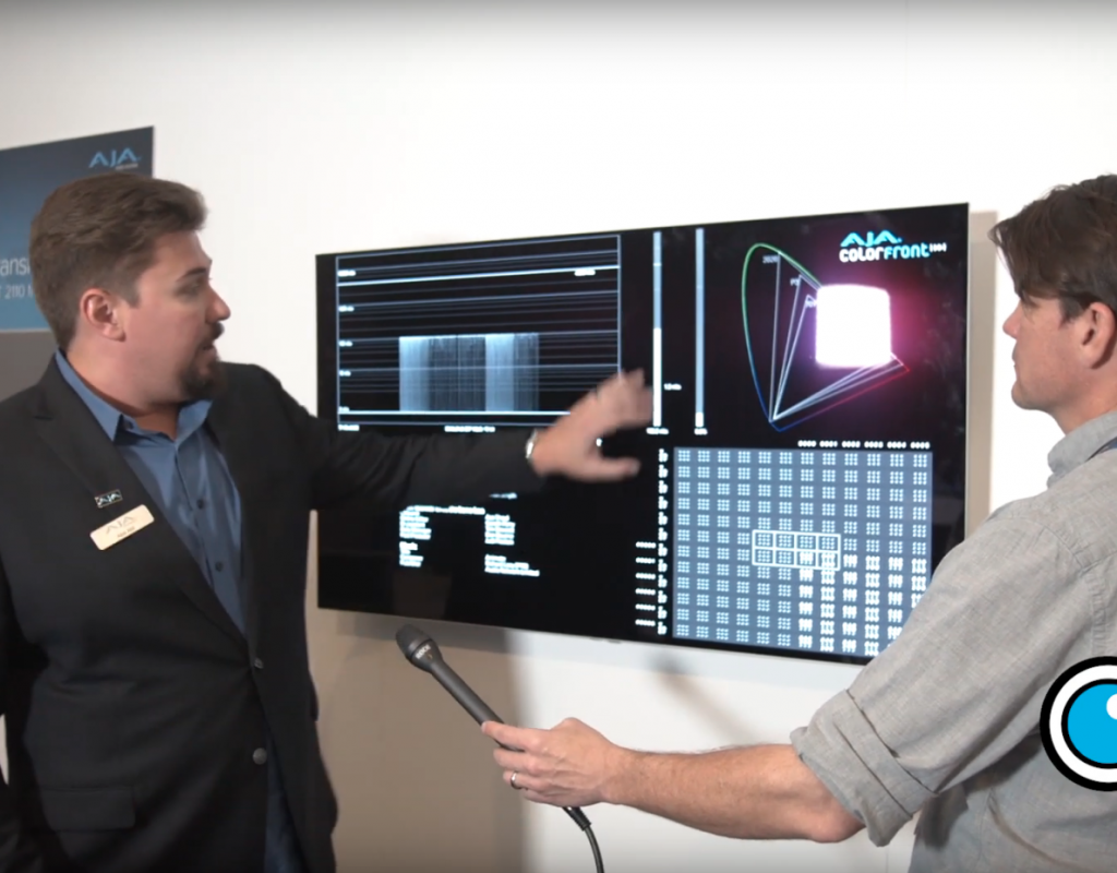 NAB 2019: AJA HDR Image Analyzer Developed with Colorfront V1.1 1